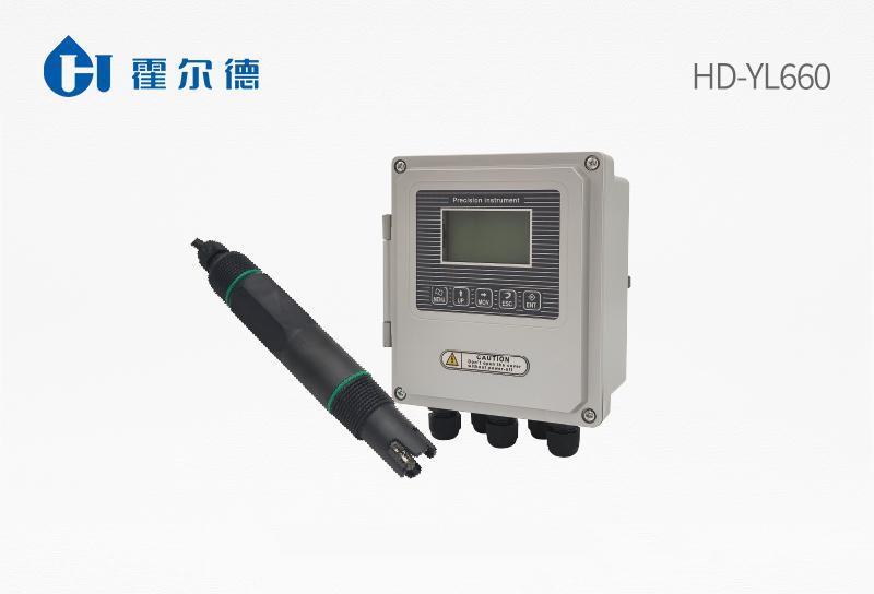 Residual chlorine online monitor (constant pressure method)